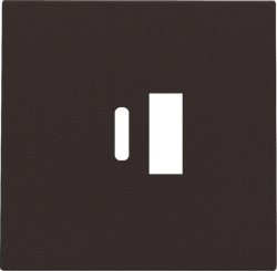 Niko Накладка USB Type-A-C, шоколад 124-68002 - фото 75699