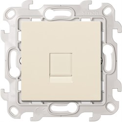Simon 24 Слоновая кость Розетка для передачи данных RJ45 Cat.6 UTP 2410599-031 - фото 75895