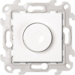 Simon 24 Белый Светорегулятор LED поворотно-нажимной проходной 6-60Вт 230В~ 2412313-030 - фото 76137
