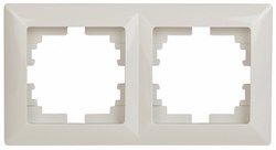 Intro 4-502-02 Рамка на 2 поста, СУ, Solo, сл.кость (20/400/3200) Б0043411 - фото 76589