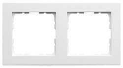 Jasmart G-Classic Белый глянцевый Рамка 2-ая G1002W - фото 76743