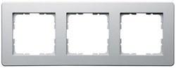 Jasmart Рамка G-Flex 3-постовая, цвет Алюминий G1103S - фото 76789