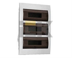 IEK KREPTA 3 Корпус пластиковый ЩРВ-П-36  IP41 белый скрыт.монтаж MKP12-V-36-40-05 - фото 77302