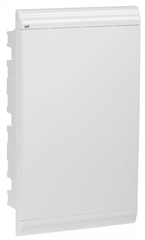 IEK PRIME Корпус пластиковый встраиваемый ЩРВ-П-36 белый/белая дверь IP41 MKP82-V-36-WD-41-05 - фото 77311