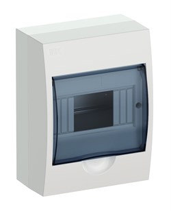 IEK KREPTA 3 Корпус пластиковый ЩРН-П-6 IP41  белый откр.монтаж MKP12-N-06-40-20 - фото 77315