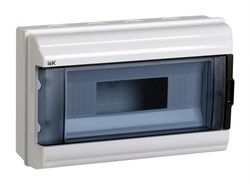 IEK KREPTA 5 Корпус пластиковый КМПн-12 IP55 белый откр.монтаж MKP72-N3-12-55 - фото 77333