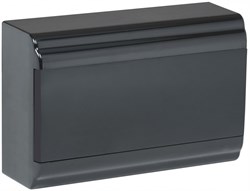 IEK PRIME Корпус пластиковый навесной ЩРН-П-12 черный IP41 MKP13-N-01-12-41-K02 - фото 77395