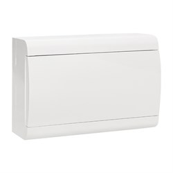EKF PROxima Щит распределительный ЩРН-П-15 "SlimBox" белая дверца IP41 sb-n-15w - фото 77727