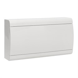 EKF PROxima Щит распределительный ЩРН-П-18 "SlimBox" белая дверца IP41 sb-n-18w - фото 77728