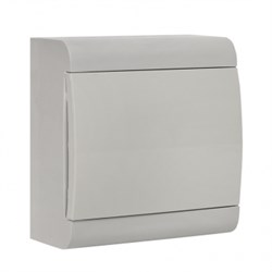 EKF PROxima Щит распределительный ЩРН-П-8 "SlimBox" белая дверца IP41 sb-n-8w - фото 77729