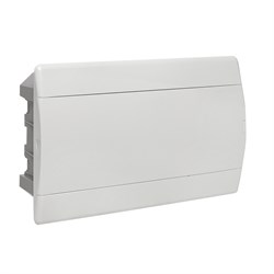 EKF PROxima Щит распределительный ЩРВ-П-18 "SlimBox" белая дверца IP41 sb-v-18w - фото 77732