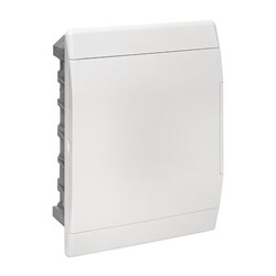 EKF PROxima Щит распределительный ЩРВ-П-24 "SlimBox" белая дверца IP41 sb-v-24w - фото 77734
