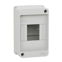 Systeme Electric Easy9 XS Бокс навесной без дверцы 4 модуля EZ9EAA104 - фото 77877