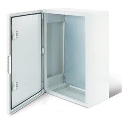 Корпус пластиковый ЩМПп с монтажной панелью 400х300х170 мм ABS УХЛ1 IP65 Rexant 11-0402 - фото 77977