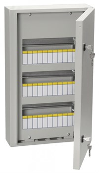 IEK TITAN 3 Корпус металлический ЩРн-36 (540х330х120мм) IP54 MKM11-N-36-54-Z - фото 78052