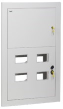 IEK Корпус металлический ЩЭ-4-2 36 УХЛ3 IP31 IND-MKM12-04-30 - фото 78087