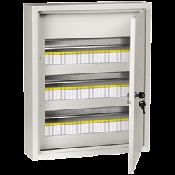 IEK TITAN 3 Корпус металлический ЩРн-54 (540х440х120мм) IP31 MKM14-N-54-31-Z - фото 78089