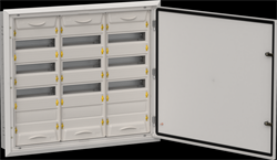 TITAN 5 Корпус мет. ЩРв-144 (3х48) 755х885х130 IP31 сер IEK TI5-50-V-3X048-31-7035 - фото 78179