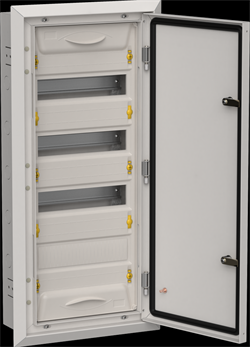 TITAN 5 Корпус мет. ЩРв-48 (1х48) 755х365х130 IP31 сер IEK TI5-50-V-048-31-7035 - фото 78192