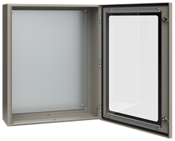 IEK Корпус металлический ЩМП-4-0 (800х650х250мм) У2 IP54 прозрачная дверь YKM11-04-54-1 - фото 78271