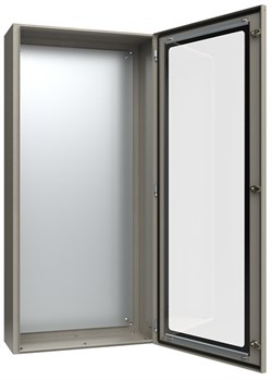 IEK Корпус металлический ЩМП-7-0 (1400х650х285мм) У2 IP54 прозрачная дверь YKM11-07-54-1 - фото 78278