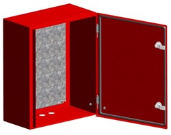 EKF PROxima Щит с монтажной панелью ЩМПг- 60.60.25 RAL 3001 IP54 mb24-06-3001 - фото 78360