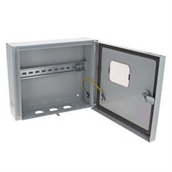 EKF Basic Щит учетный ЩУ-1/1-0 для счетчика на дин-рейку (250х300х100) IP54 mb54-1E-bas - фото 78570