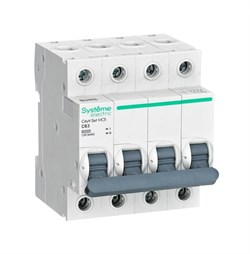 City9 Set Автоматический выключатель (АВ) С 63А 4P 6kA 400В C9F36463 - фото 80425