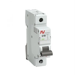EKF Averes AV-6  Автоматический выключатель  (С) 1P 10А 6kA mcb6-1-10C-av - фото 80493
