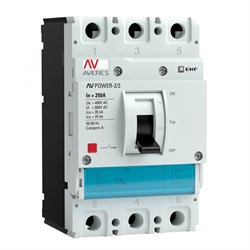 EKF Averes Автоматический выключатель AV POWER-2/3 250А 35kA TR mccb-23-250-TR-av - фото 80634