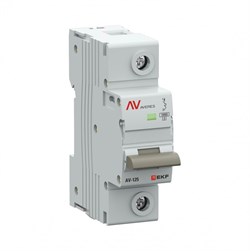 EKF Выключатель автоматический AV-125 1P 125A (D) 10kA AVERES mcb125-1-125D-av - фото 80962