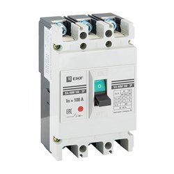EKF PROxima Автоматический выключатель ВА-99М 100/ 20А 3P 35кА mccb99-100-20m - фото 81080