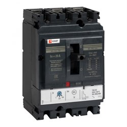 EKF PROxima Автоматический выключатель ВА-99C (Compact NS) 100/ 20А 3P 36кА mccb99C-100-20 - фото 81217