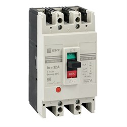 EKF PROxima Выключатель автоматический ВА-99М 63/40А 3P 5In 25кА mccb99-3P5In63-40m - фото 81654