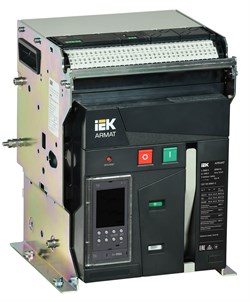 IEK ARMAT Автоматический выключатель воздушный стационарного исполнения 3P B 85кА 2000А TD с акс. AR-ACB-3FB-085-2000A-TDCF - фото 83463