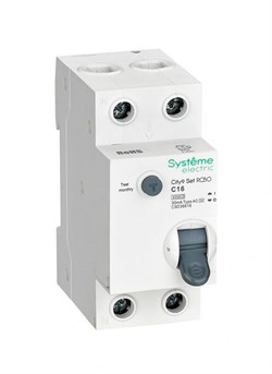 City9 Set Авт. выкл. диф. тока (АВДТ) 1P+N С 16А 6kA 30мА Тип-AС 230В C9D36616 - фото 84817