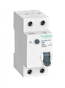 City9 Set Авт. выкл. диф. тока (АВДТ) 1P+N С 25А 6kA 30мА Тип-A 230В C9D65625 - фото 84823
