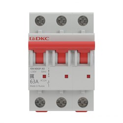 DKC YON pro Выключатель нагрузки модульный MD63P 3P 63А MD63P-363 - фото 85387