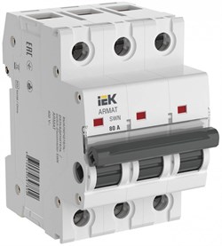 IEK ARMAT Выключатель нагрузки SWN 3P 80А AR-SWN-3-080 - фото 85477