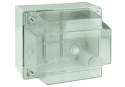 DKC Коробка ответвит. с гладкими стенками и прозрачной крышкой, IP56, 150х110х135мм 54040 - фото 86167