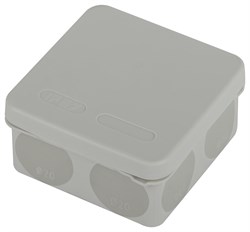 ЭРА Распаячная коробка KOR-80-80-40-9g-2MP двухкомпонентная безгалогенная атмосферостойкая 80х80х40мм прямой монтаж Б0060290 - фото 86362