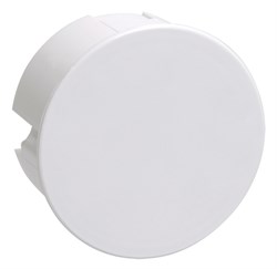 IEK Коробка КМ41007 распаячная для твердых стен d80x40 (с крышкой) UKT11-080-040-000 - фото 86445