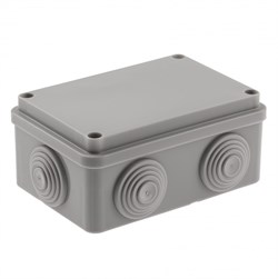 ЭРА Распаячная коробка KORv-120-80-50-6g открытой установки на винтах 6 гермовводов IP55 Б0052730 - фото 86535