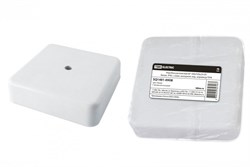 TDM Коробка распаячная КР 100х100х29 ОП белая, IP40, с клем. колодкой, инд. штрихкод SQ1401-0908 - фото 86557