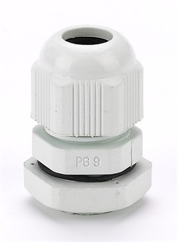 DEKraft Кабельный ввод типа PG 9 диаметр кабеля 4-9мм IP54 КВ-101 (1уп=20шт) 32151DEK - фото 86783