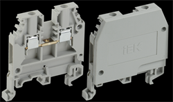 IEK Зажим наборный ЗНИ-2,5мм2 (JXB24А) серый YZN10-002-K03 - фото 87045