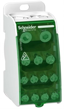 Schneider Electric Acti 9 Блок распределительный винтовой 1P 160А 13 отверстий LGY116013 - фото 87076