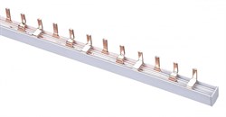 Dekraft Шина соединительная типа PIN (штырь) 3P до 63А 1 м. 18х3 контактов ШС-101 32034DEK - фото 87082