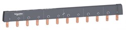 Schneider Electric Acti 9 Шинка гребенчатая 2P (L1L2…) 12 мод.18мм 100А разрезаемая A9XPH212 - фото 87132