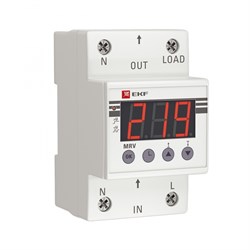 EKF PROxima Реле напряжения с дисплеем MRV 50A MRV-50A - фото 87366